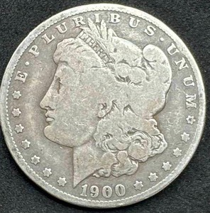 lot 45 image: 1900-O Morgan Silver Dollar