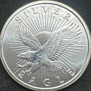 lot 73 image: 12 oz .999 Silver Round BU