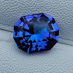 4.96 Carat Natural Tanzanite, Designer Cut; Retail Value Approximately $7,500 *VIDEO*