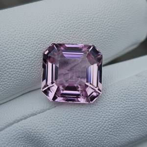 lot 13 image: 18.20 Carat Natural Kunzite, Emerald Cut Retail Value Approximately $3,600 VIDEO