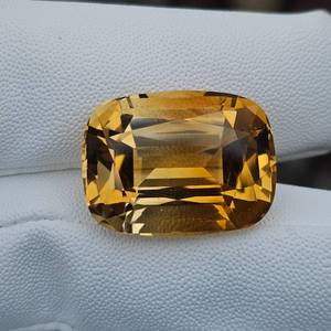 lot 14 image: HUGE 41.45 Carat Natural Citrine, Cushion Cut Retail Value Approximately $2,500 VIDEO