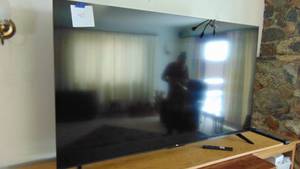 lot 45 image: 1 Year Old 65 TCL TV with Remote