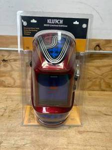 lot 61 image: Klutch Monsterview 1400 Auto-Darkening Welding Helmet Model # 114898