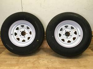 lot 53 image: Lot of 2 - Trailer Tires ST20575R15 (Retails for $189 each)