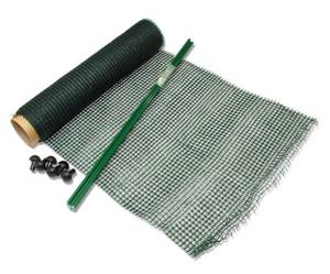 lot 42 image: 24 in. Plastic Garden Fence with Pocket-Net Technology