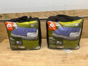 lot 90 image: OZARK TRAIL Lot of 2- Sleeping BagsCovers for Air Mattress