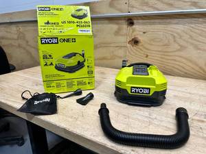 lot 148 image: RYOBI ONE 18V Cordless Dual Function InflatorDeflator (Tool Only)