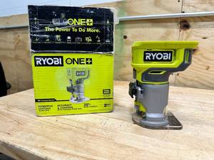 lot 149 image: RYOBI ONE 18V Cordless Compact Fixed Base Router (Tool Only)