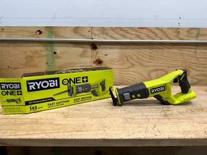 lot 191 image: RYOBI  ONE 18V Cordless Reciprocating Saw (Tool Only)
