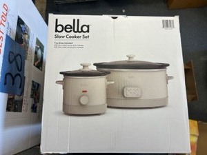 lot 30 image: Bella - Slow Cooker Set