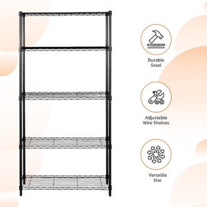 lot 13 image: Amazon Basics 5 Shelf, Shelving Unit