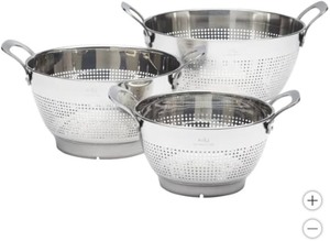 lot 62 image: Miu 3 Colander Set