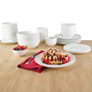 lot 90 image: Mikasa Ciara Bone White China 40 Piece Set