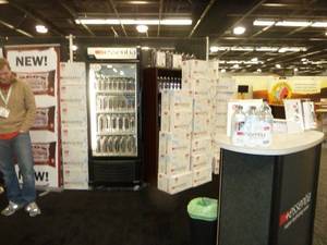 Promo Depot Trade Show Display Setup with Storage Cases