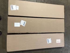 lot 37 image: Lot of ClosetMaid Selectives 48 in. L x 12 in. D White Laminate Wall Mounted Shelf Customer Returns See Pictures