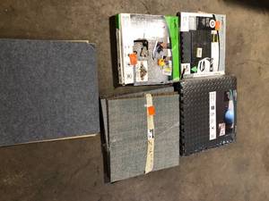 lot 39 image: Lot of Assorted Flooring Items  Various Models and Conditions  Customer Returns See Pictures