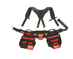 lot 375 image: Milwaukee Contractor Work Belt with Suspension Rig