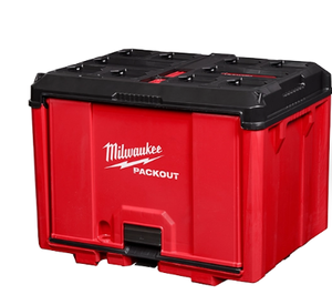 lot 393 image: Milwaukee Packout 19.5 in. W x 14.7 in. H x 14.5 in. D Cabinet in Red (1-Piece)