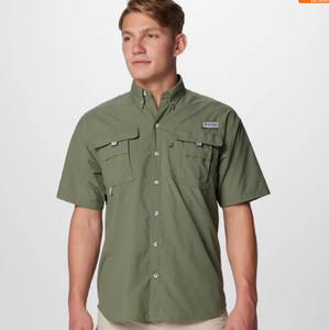 lot 411 image: Columbia Mens PFG Bahama II Short Sleeve Shirt -2XL Tall