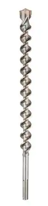lot 105 image: LOT OF 2 Milwaukee 1x16x21 4-Cutter SDS-MAX Carbide Drill Bit