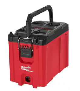 lot 124 image: Milwaukee PACKOUT 10 Compact Portable Tool Box