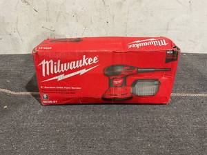 lot 166 image: Milwaukee 3 Amp Corded 5 Random Orbit Palm Sander