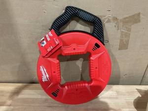 lot 388 image: Milwaukee - 18 x 240 ft. Steel Fish Tape