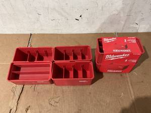lot 269 image: LOT OF 6 Milwaukee Bin Set