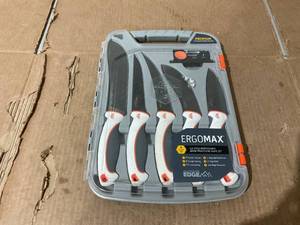 lot 270 image: 6PCS OUTDOOR EDGE ErgoMax Professional Game Processing Knife Set