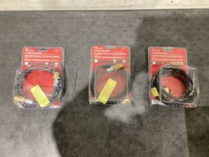 lot 618 image: LOT of 3 Mr. Heater 5 Propane Hose Assembly