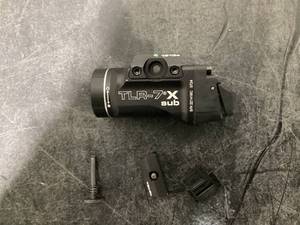 lot 655 image: Streamlight 69424 TLR-7 X 500-Lumen Compact Tactical Weapon Light