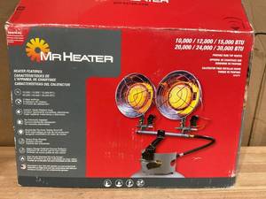 lot 442 image: Mr. Heater 30000 -BTU Outdoor Portable Propane tank top Propane Heater