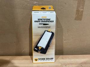 lot 451 image: Work Sharp Knife Sharpener Angle Guided Dual-Grit Benchtop Whetstone