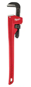 lot 27 image: Milwaukee 24 Steel Pipe Wrench