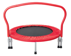 lot 185 image: MinnArk 3-Foot Folding Trampoline, 36 Diameter, for Ages 3 and up