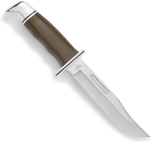 lot 299 image: Buck Knives 119 Special Pro Fixed Blade Hunting Knife, 6 S35VN Stainless Steel Blade