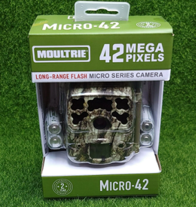 lot 417 image: Moultrie Micro 42 Trail Camera Kit - 42 MP - HD Video