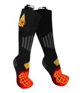lot 423 image: ActionHeat AA Battery-Heated Cotton Socks Size SM
