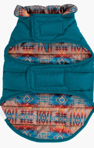 lot 428 image: Pendleton Puffer Dog Coat Large