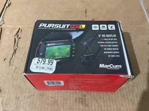 lot 19 image: MarCum Technologies Pursuit HD L Lithium Equipped Underwater Viewing System  Ice Fishing Gear