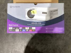 lot 689 image: Vankyo Leisure 470,1280 x 720p, LCD Mini Wifi Projector with 120 Lumens with Full HD Supported