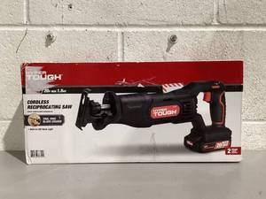 lot 581 image: Hyper Tough 20V Max Lithium-ion Cordless Reciprocating Saw