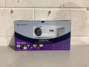lot 602 image: VANKYO Leisure 470 HD Mini Projector with Roku Express Streaming Player