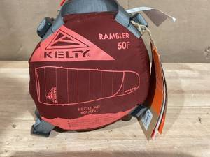 lot 328 image: Kelty Rambler 50 Sleeping Bag 50F Synthetic