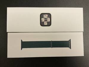 lot 16 image: Apple Watch SE (2nd Gen) GPS 44mm Smartwatch with Starlight Aluminum Case MXEW3LLA
