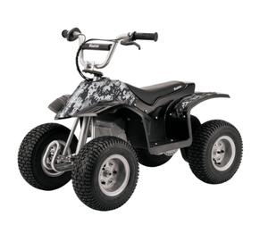 lot 47 image: Razor Dirt Quad 24V Powered Ride-on, 12 Knobby Tires, up to 8 mph, Electric 4-Wheeler for Kids 8