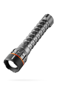 lot 341 image: NEBO Newton 2500 Lumen LED Gray Handheld Flashlight AA Battery