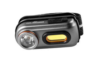 lot 478 image: NEBO Einstein 400 Lumen COB LED Gray Rechargeable Headlamp