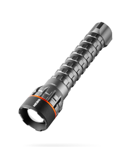lot 480 image: NEBO Newton 2500 Lumen LED Gray Handheld Flashlight AA Battery