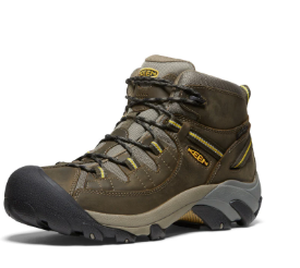 lot 504 image: Mens Targhee II Mid Waterproof Hiking Boots Size 10.5